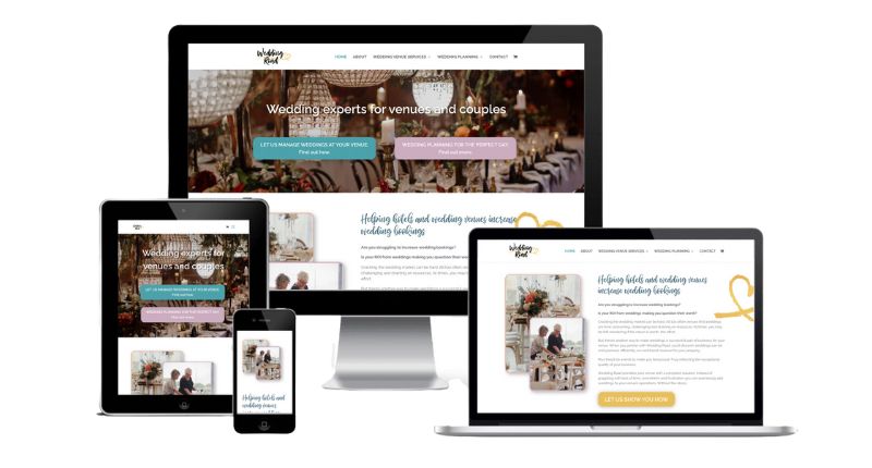 small business website design taste restaurant